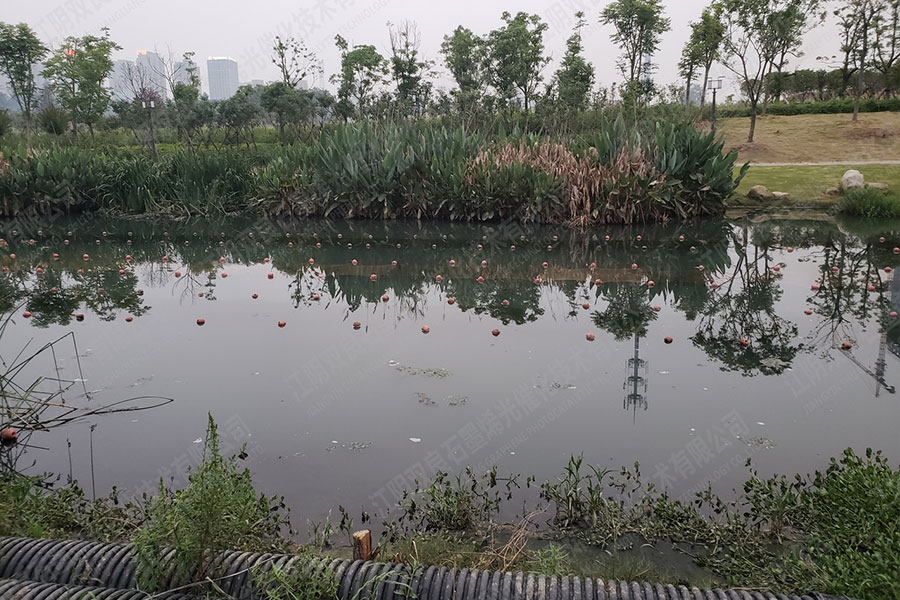 天然河路解除黑臭-安徽省怀化市秀水河翠湖二路段