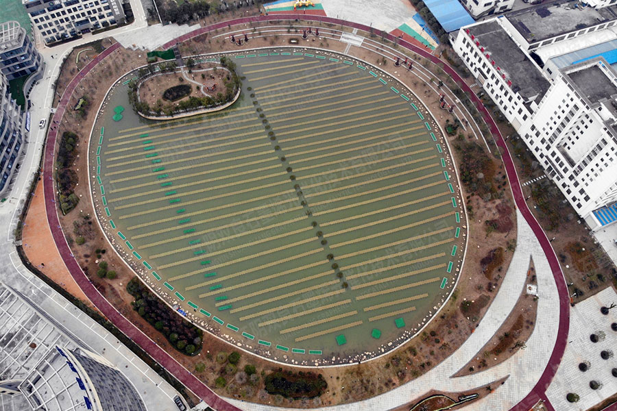 景观湖水质提升-江西省资阳市热潮湖