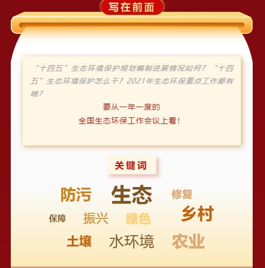 政策“活水”持续灌溉一路关注2021生态环境领域“早春新绿”