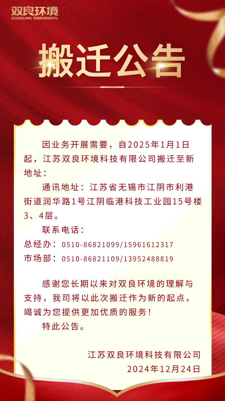 搬迁布告